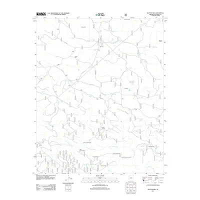 2011 Map of Dutton Hill, 2011 Print