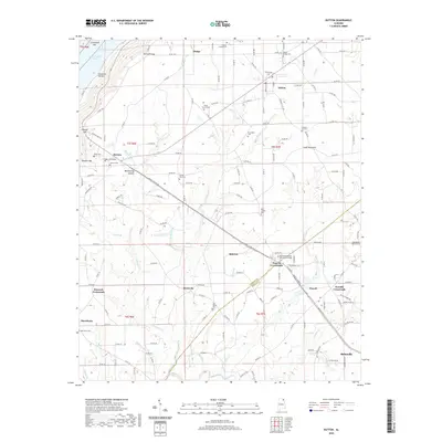 2020 Map of Dutton, 2020 Print