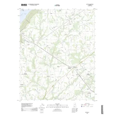 2026 Map of Dutton, 2026 Print