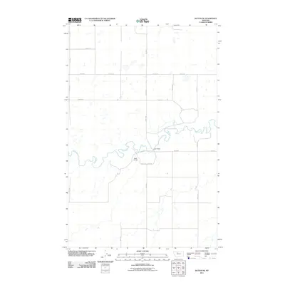 2011 Map of Dutton NE, 2011 Print