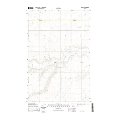 2014 Map of Dutton NE, 2014 Print
