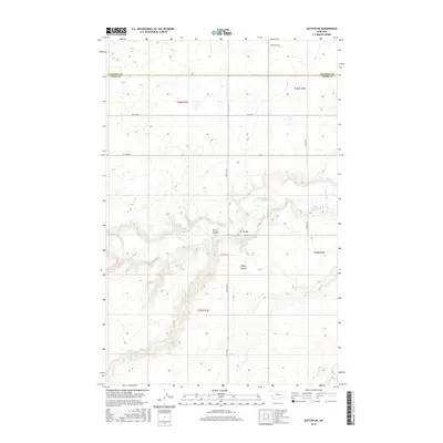 2017 Map of Dutton NE, 2017 Print