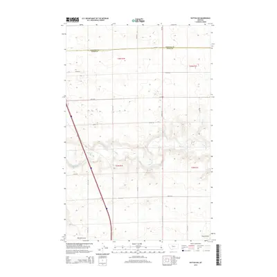 2014 Map of Dutton NW, 2014 Print