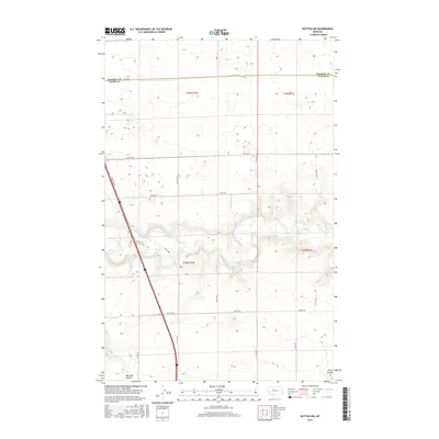 2017 Map of Dutton NW, 2017 Print