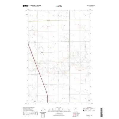 2020 Map of Dutton NW, 2020 Print