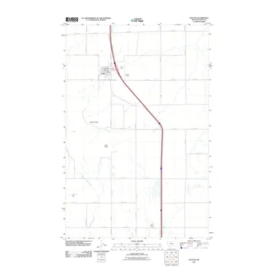 2011 Map of Dutton, 2011 Print