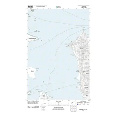 2011 Map of Duwamish Head, 2011 Print