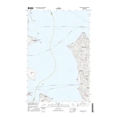 2017 Map of Duwamish Head, 2017 Print