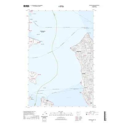 2020 Map of Duwamish Head, 2020 Print