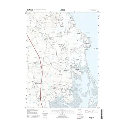 2015 Map of Duxbury, 2015 Print