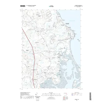 2021 Map of Duxbury, 2021 Print