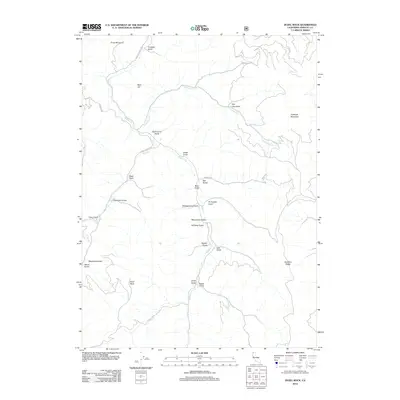 2012 Map of Duzel Rock, 2012 Print