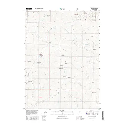 2015 Map of Duzel Rock, 2015 Print