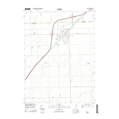 2015 Map of Dwight, 2015 Print