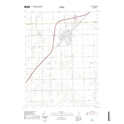 2021 Map of Dwight, 2021 Print