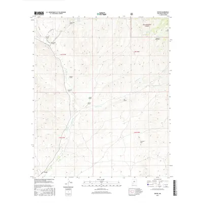 2017 Map of Dwyer, 2017 Print
