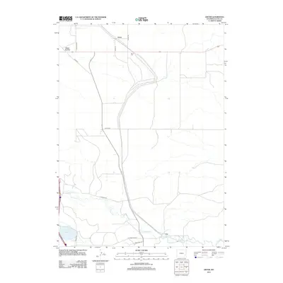 2012 Map of Dwyer, 2012 Print