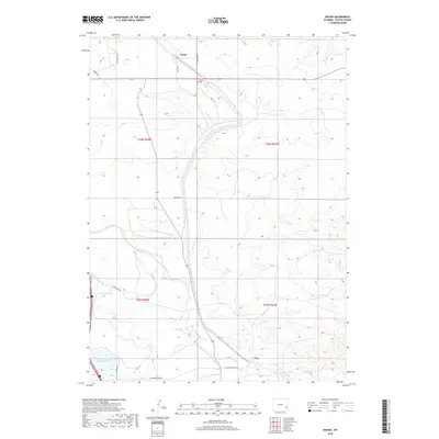 2018 Map of Dwyer, 2018 Print