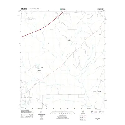 2011 Map of Dyas, 2011 Print