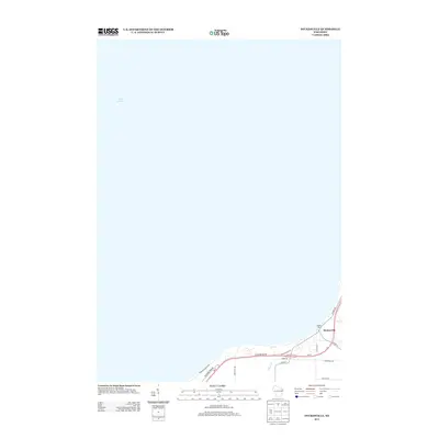 2013 Map of Dyckesville, 2013 Print