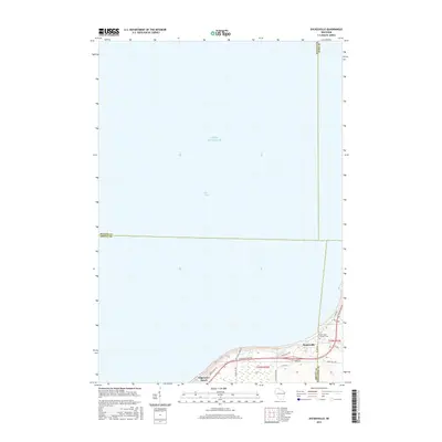 2015 Map of Dyckesville, 2015 Print