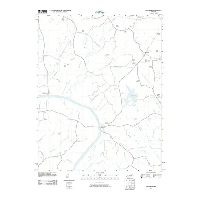 2010 Map of Dycusburg, 2010 Print