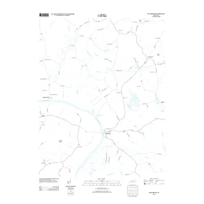 2013 Map of Dycusburg, 2013 Print