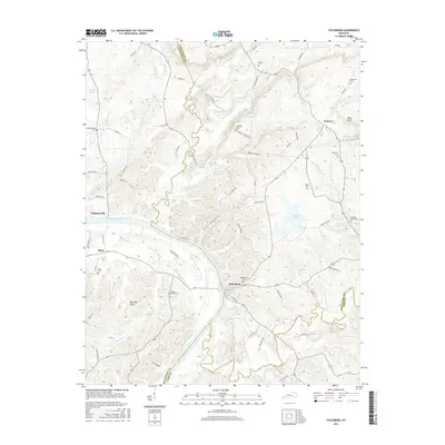 2016 Map of Dycusburg, 2016 Print
