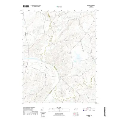 2019 Map of Dycusburg, 2019 Print