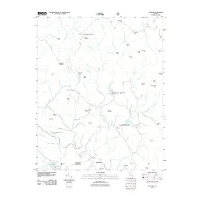 2011 Map of Dyer Gap, 2011 Print