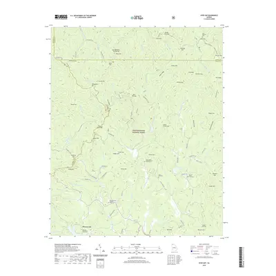 2020 Map of Dyer Gap, 2020 Print