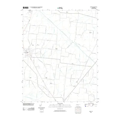 2010 Map of Dyer, 2010 Print