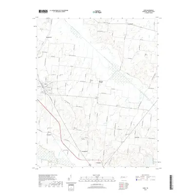 2019 Map of Dyer, 2019 Print
