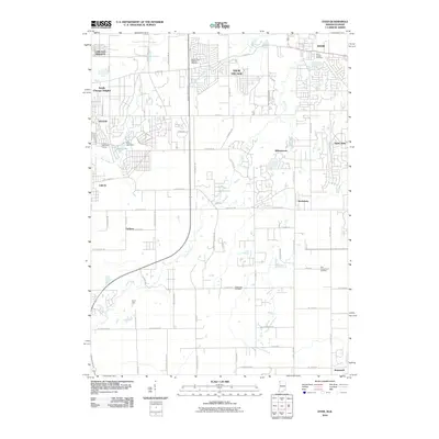 2010 Map of Dyer, 2010 Print