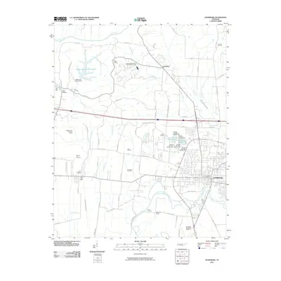 2010 Map of Dyersburg, 2010 Print
