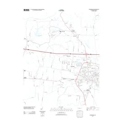2013 Map of Dyersburg, 2013 Print