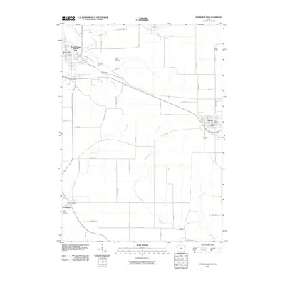 2010 Map of Dyersville East, 2010 Print