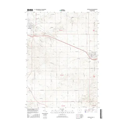 2015 Map of Dyersville East, 2015 Print