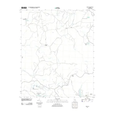 2011 Map of Dyke, 2011 Print