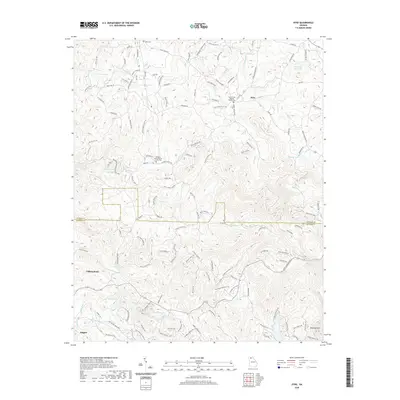 2020 Map of Dyke, 2020 Print