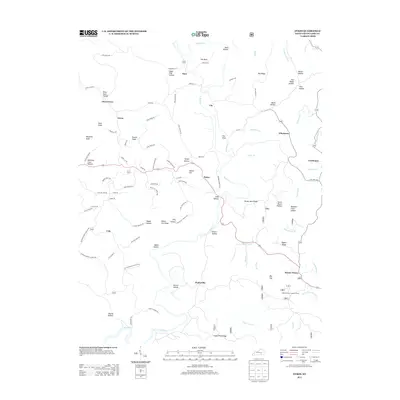 2013 Map of Dykes, 2013 Print