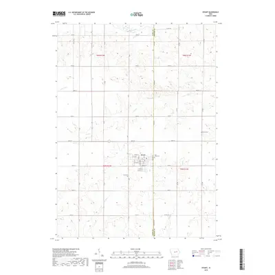 2018 Map of Dysart, 2018 Print