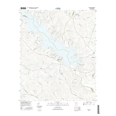2017 Map of Dyson, 2017 Print