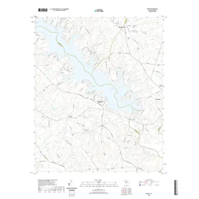 2020 Map of Dyson, 2020 Print