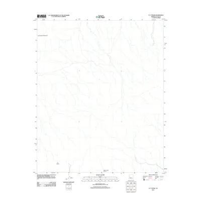 2011 Map of E C P Peak, 2011 Print