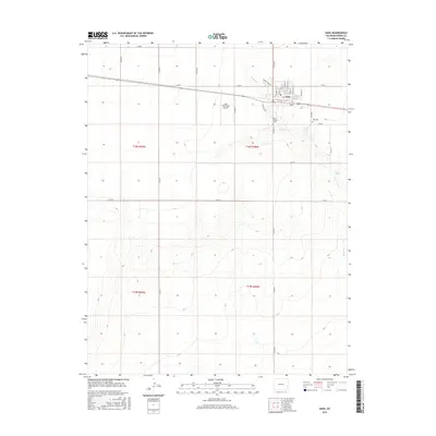 2016 Map of Eads, 2016 Print