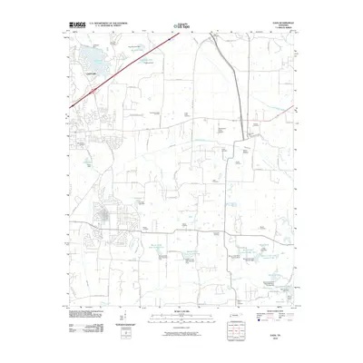 2010 Map of Eads, 2010 Print