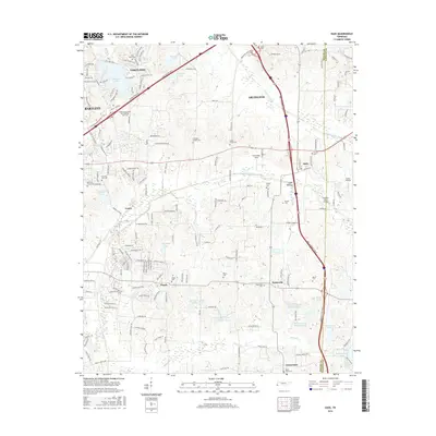 2016 Map of Eads, 2016 Print