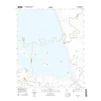 2014 Map of Eadytown, 2014 Print