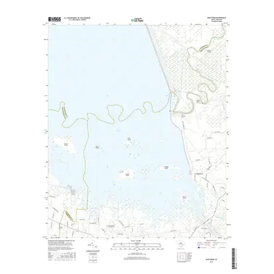 2017 Map of Eadytown, 2017 Print